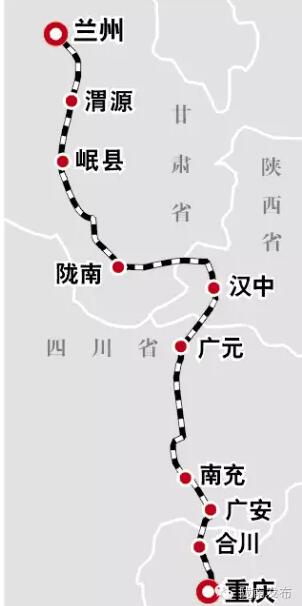 最新！蘭渝鐵路路基工程完成，廣元至重慶北段項目招標
