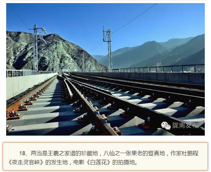 蘭渝鐵路最早由孫中山先生提出？在隴南，你不知道的事兒還有……