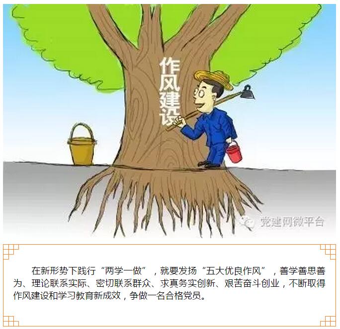 “兩學(xué)一做”：合格黨員應有的好作風(fēng)