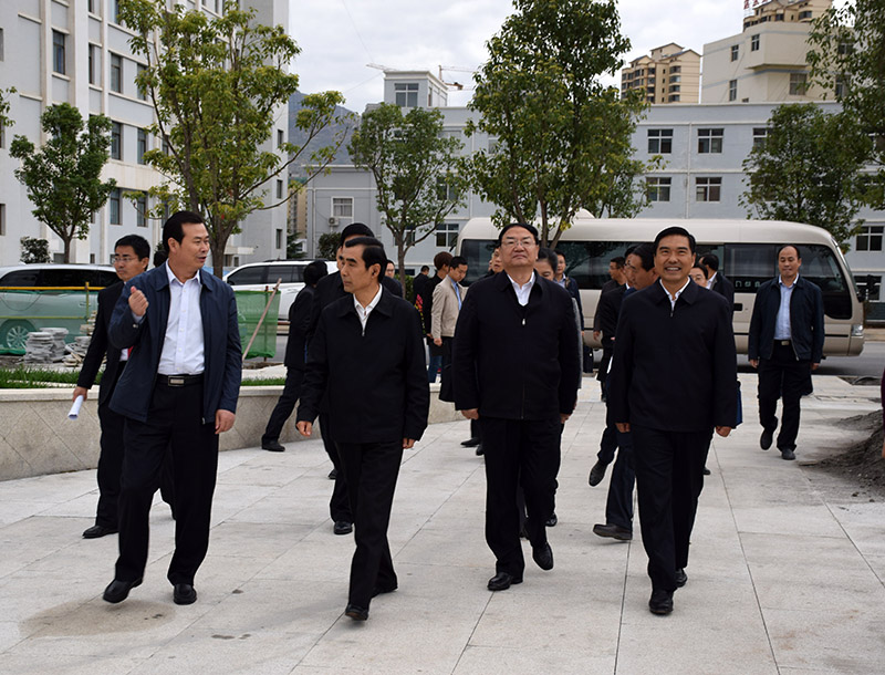最高人民法院副院長(cháng)景漢朝一行視察隴南站及階州廣場(chǎng)