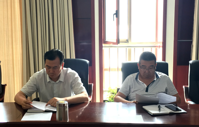 隴南市龍江城鄉發(fā)展集團公司召開(kāi)第二次學(xué)習貫徹省第十三次黨代會(huì )精神會(huì )議