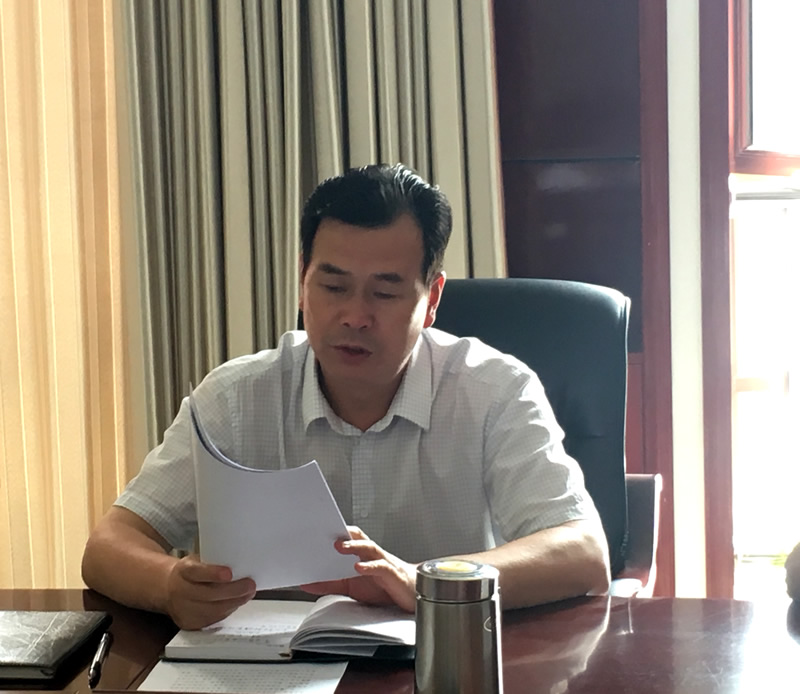 隴南市龍江城鄉發(fā)展集團公司召開(kāi)第二次學(xué)習貫徹省第十三次黨代會(huì )精神會(huì )議