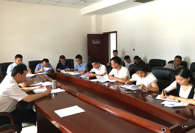 隴南市龍江城鄉發(fā)展集團公司召開(kāi)第二次學(xué)習貫徹省第十三次黨代會(huì )精神會(huì )議