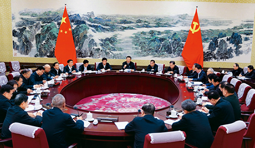 習近平：增強推進(jìn)黨的政治建設的自覺(jué)性和堅定性