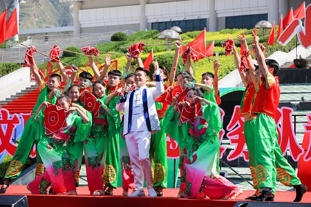 2019武都花椒產(chǎn)銷(xiāo)對接（電商）洽談會(huì )在階州廣場(chǎng)隆重開(kāi)幕~