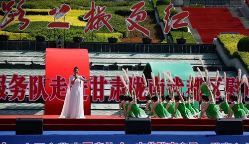 2019武都花椒產(chǎn)銷(xiāo)對接（電商）洽談會(huì )在階州廣場(chǎng)隆重開(kāi)幕~