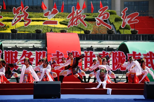 2019武都花椒產(chǎn)銷(xiāo)對接（電商）洽談會(huì )在階州廣場(chǎng)隆重開(kāi)幕~