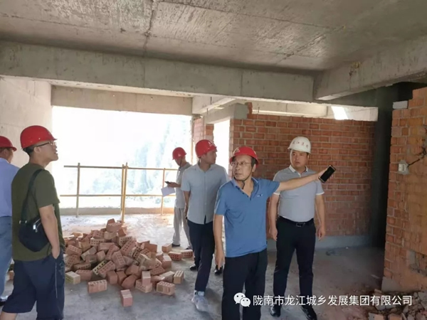 龍江·雙子座商住小區項目順利通過(guò)主體結構驗收