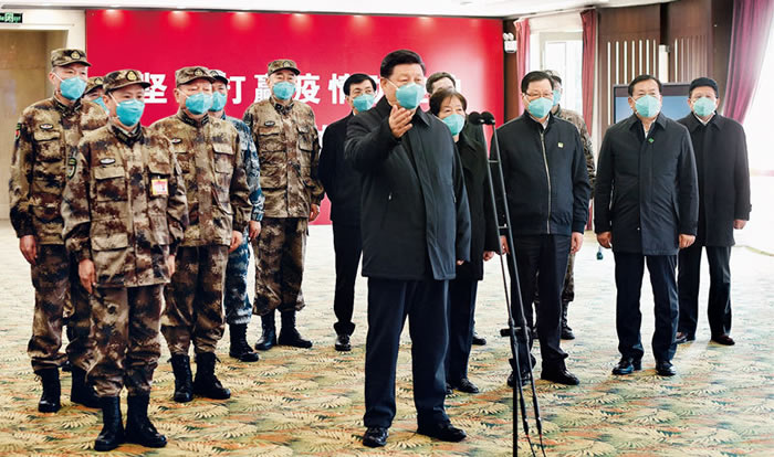 習近平：為打贏(yíng)疫情防控阻擊戰提供強大科技支撐