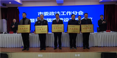 隴南市委政法工作暨平安隴南建設工作會(huì )議召開(kāi)